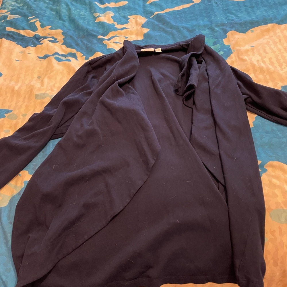 Navy blue cardigan